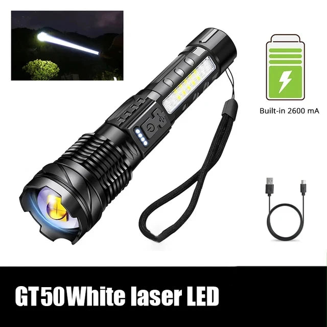 Powerful XHP LED Flashlight