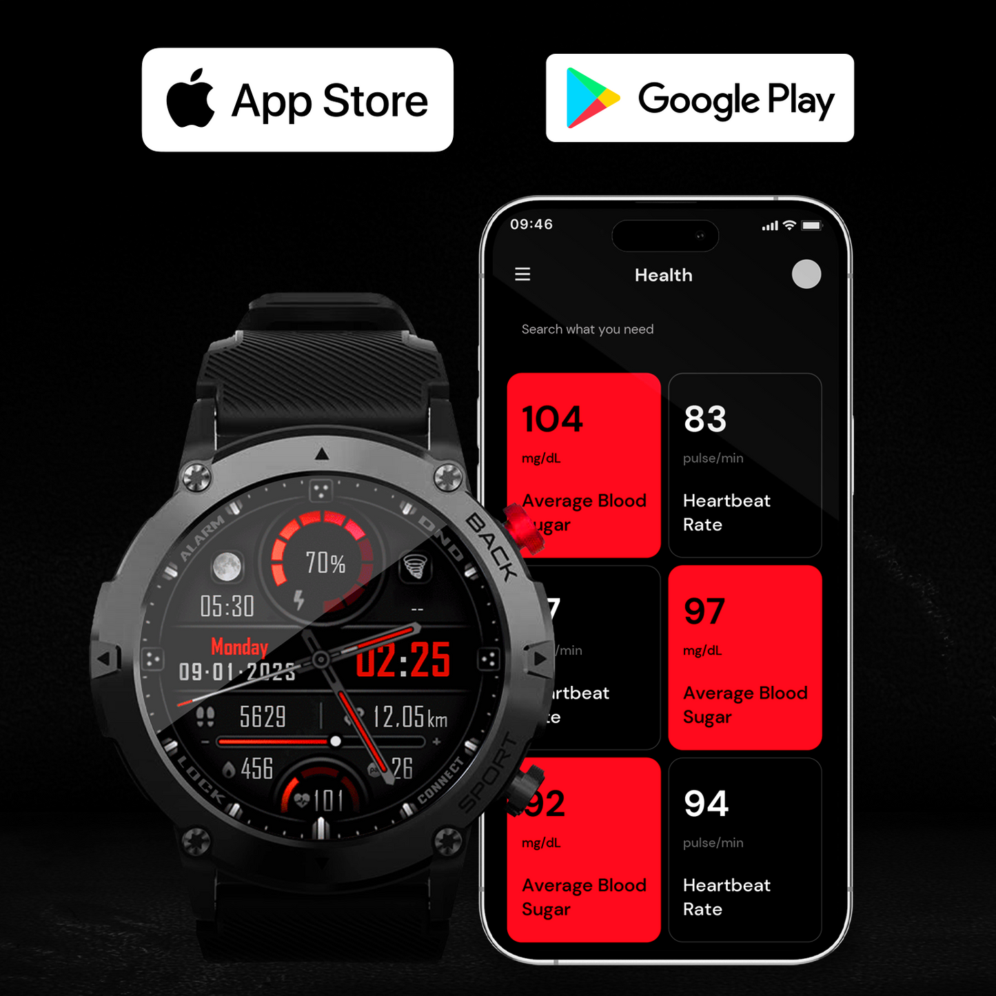 EnduranceX Tough Smartwatch