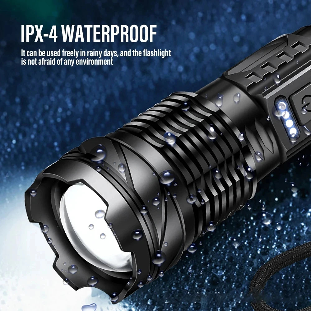 Powerful XHP LED Flashlight
