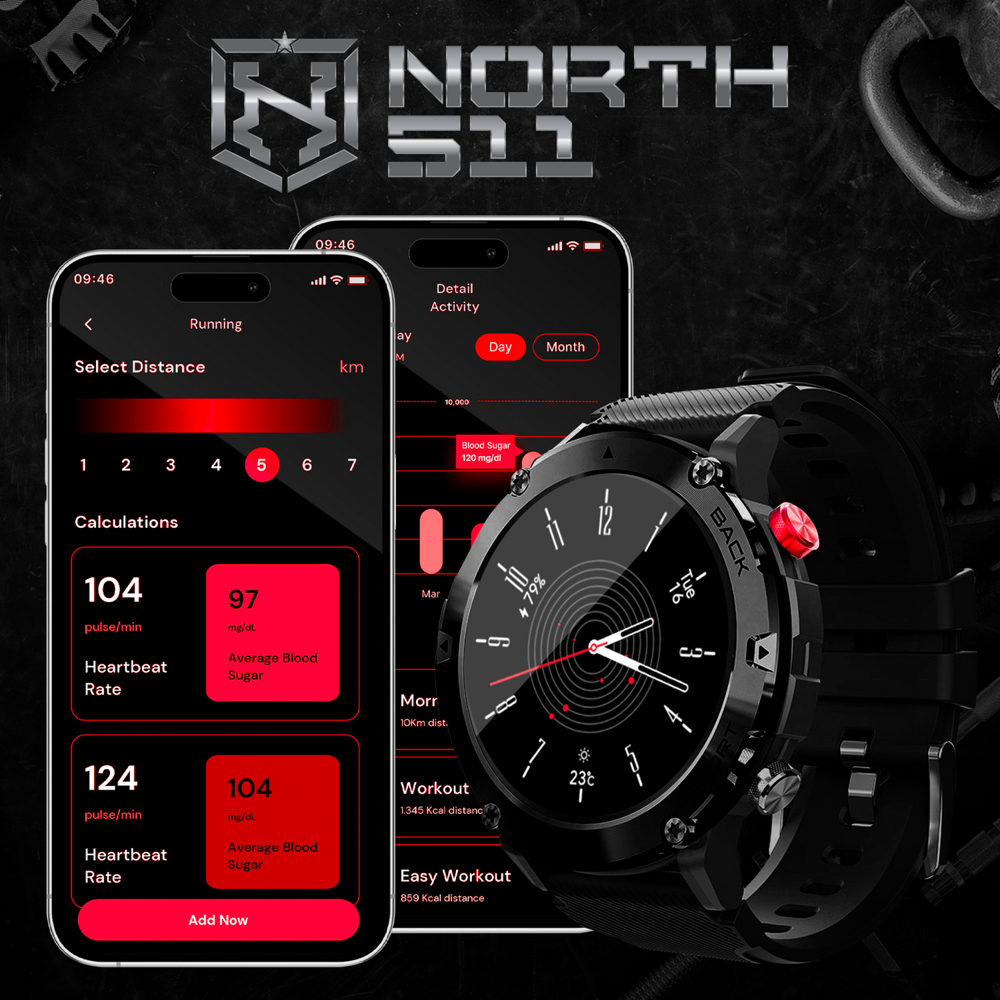 EnduranceX Tough Smartwatch