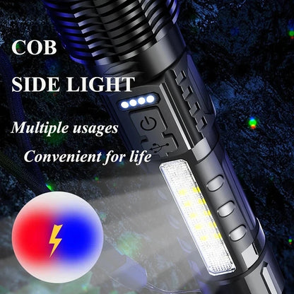 Powerful XHP LED Flashlight